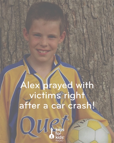 10-Year-Old Alex Helps Two People Through Prayer