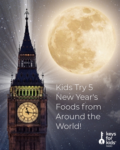 Kids Try New Years Food From Around the World