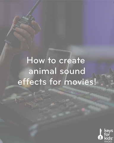 Animal Sounds are FAKED for Movies!