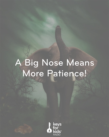 How BIG is God's NOSE? (real big)