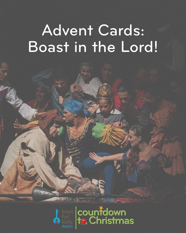 Advent Cards Day 1: Credit Due