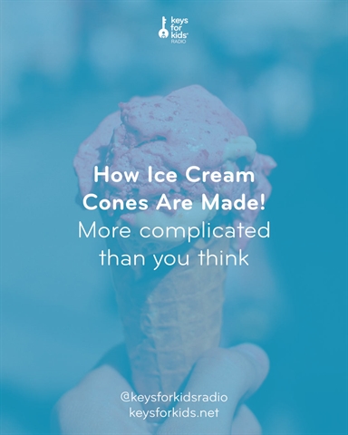 How ICE CREAM Cones are Made!