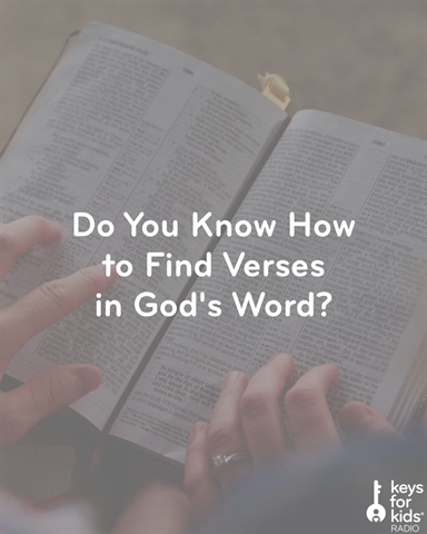 How to Find a Specific Verse in the Bible