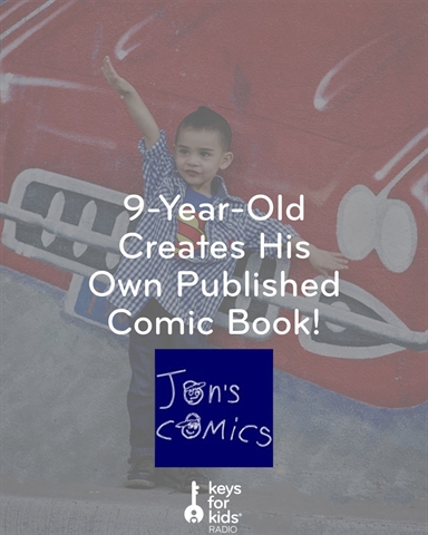 7 Year Old Writes Comic Book and Raises $9,000!