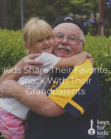Kids Share Their Favorite Snack With Their Grandparents
