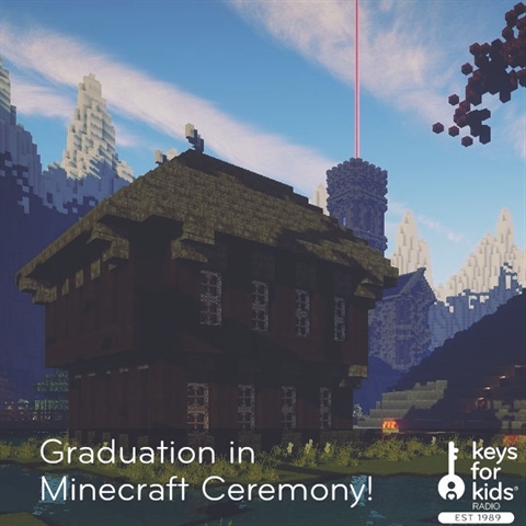 Graduation in Minecraft Ceremony!