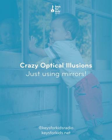 How Do Optical Illusions Work with Mirrors?