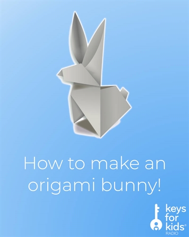 Noah's Ark Crafts: How to Make an Origami Bunny!