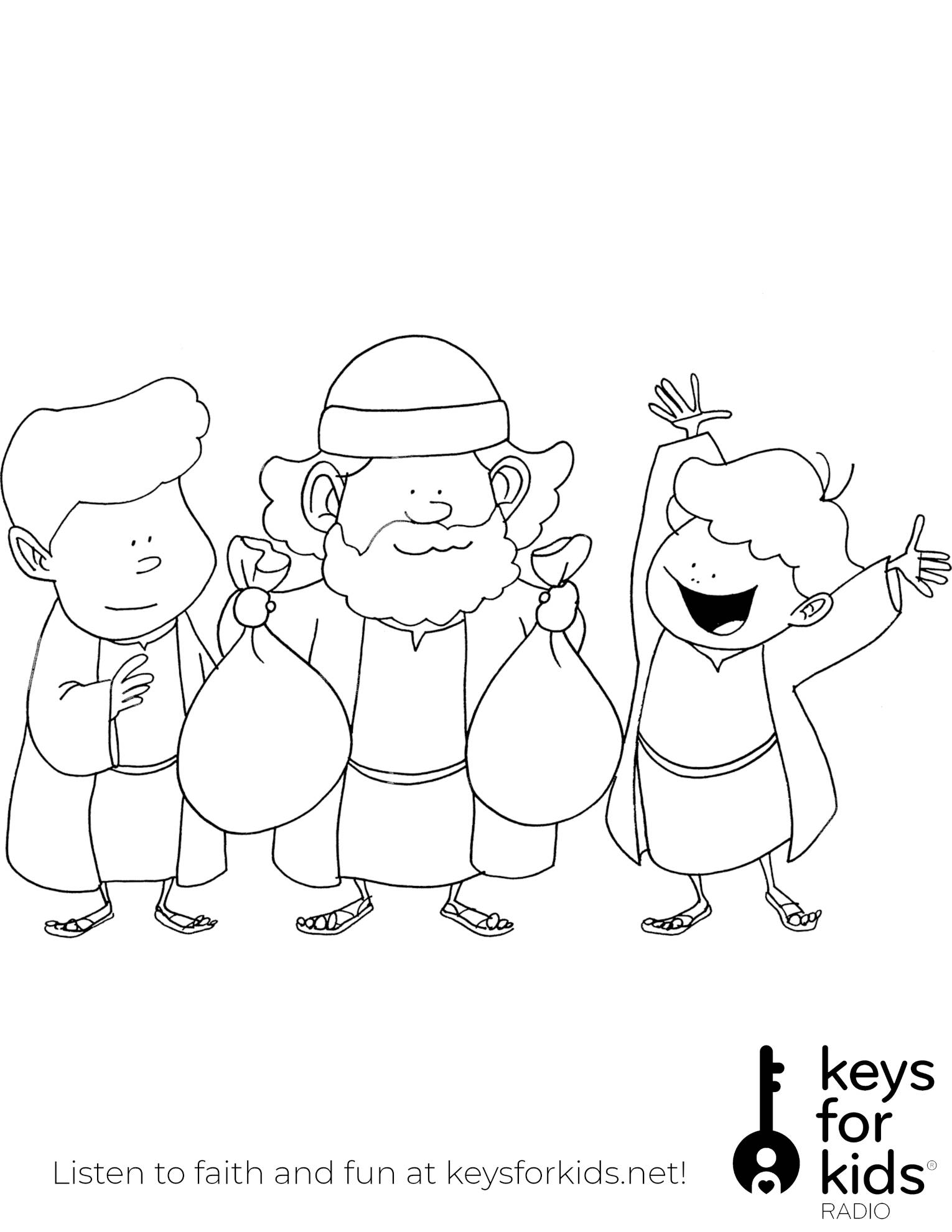 Prodigal Son coloring page