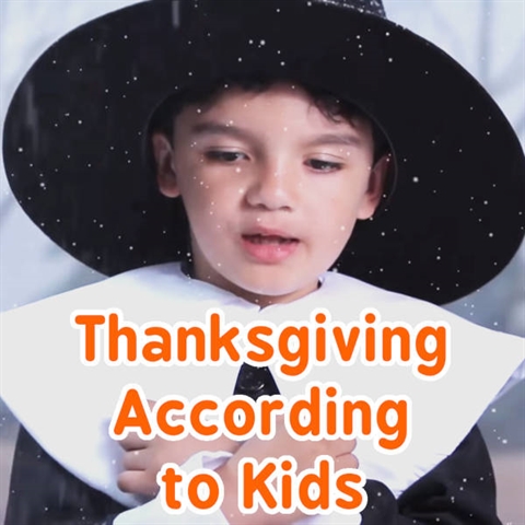 Thanksgiving According to Kids