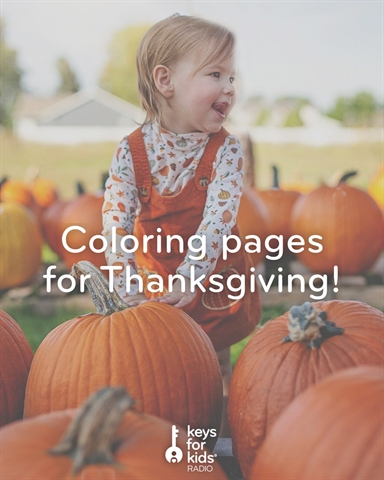 Thanksgiving Coloring Pages!