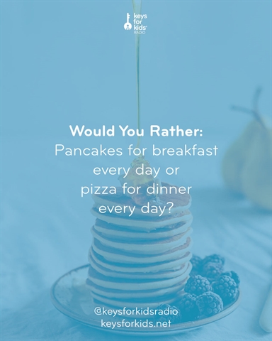 Would You Rather: Pancakes vs Pizza!