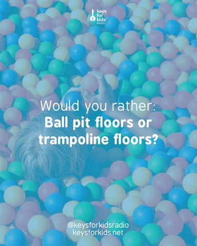 Would You Rather: BALL PIT floors or TRAMPOLINE floors??