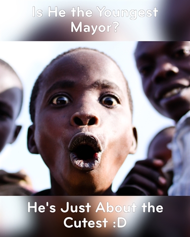 He's the Youngest Mayor Ever!