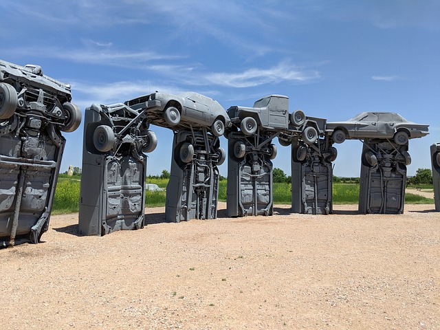 Carhenge in Alliance, Nebraska Carhenge in Alliance, Nebraska