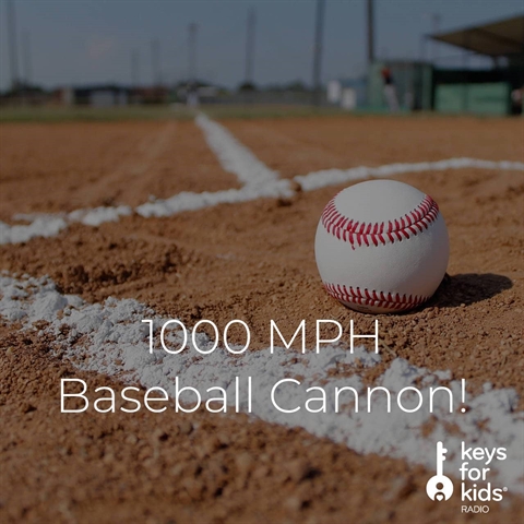 1000 MPH Baseball Cannon!