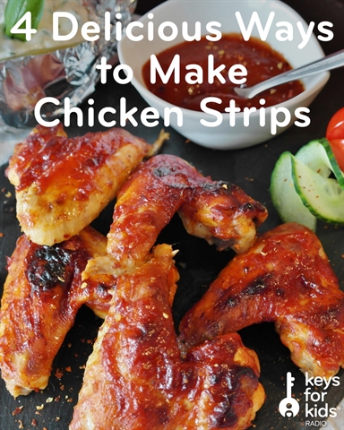 Make Chicken Strips with Mom and Dad