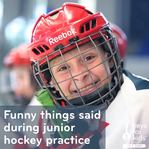 Silly 4-Year-Old Hockey Practice