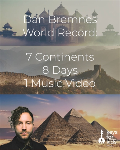 Dan Bremnes: 7 Continents, 8 Days, 1 Music Video!