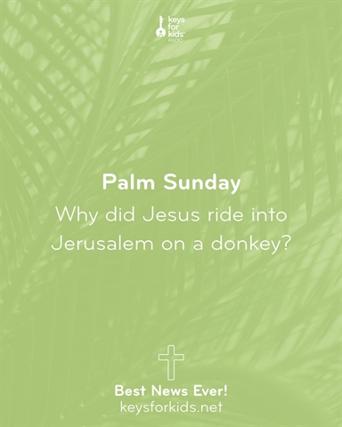 What is Palm Sunday? Best News Ever on Keys for Kids Radio!