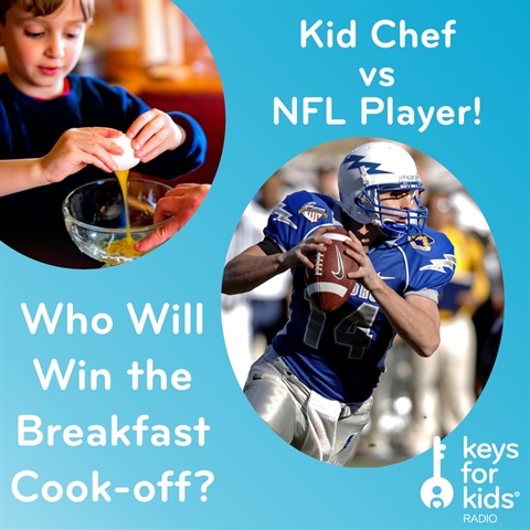 Cook-off SHOWDOWN: Kid Chef VS NFL Player!