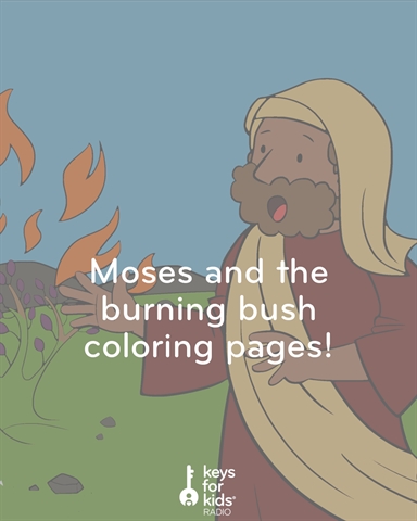 Coloring the Burning Bush!