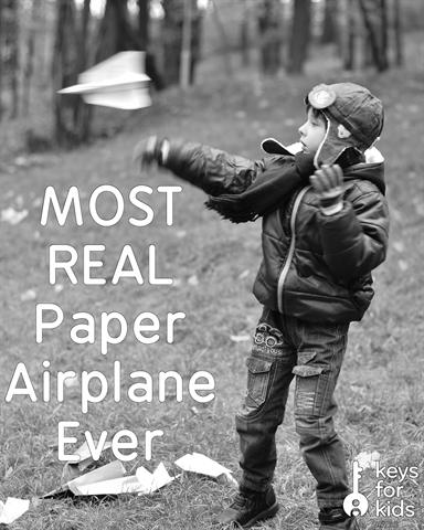 Real Life Paper Airplane?