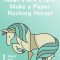 Noah's Ark Crafts: Make A Paper Rocking Horse!