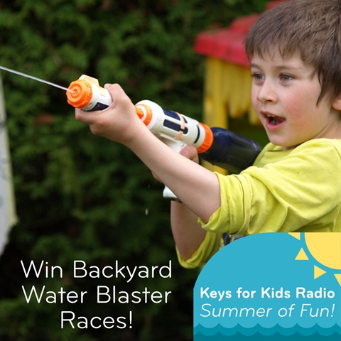 Win Backyard Water Blaster Races!
