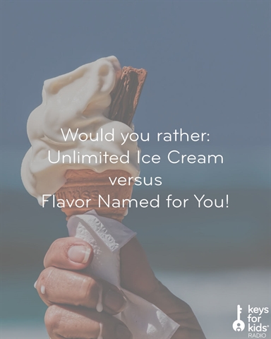 Unlimited Ice Cream VS Favorite Flavor Named After You!