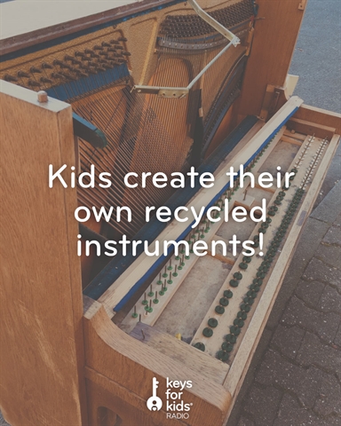 A Children's Orchestra of Instruments Made from Trash?