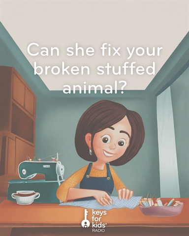She Can Fix (Almost) Any Stuffed Animal!