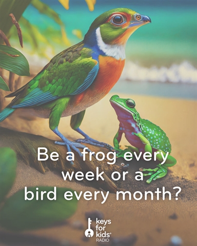 Would You Rather: Turn into a FROG or turn into a BIRD?