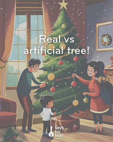 Real Tree Vs Artificial Tree!