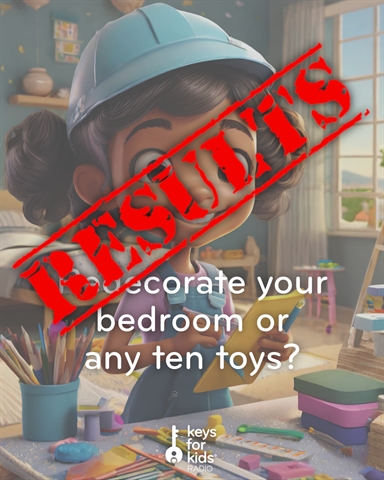 RESULTS: Ten Toys or Decorate Your Room!