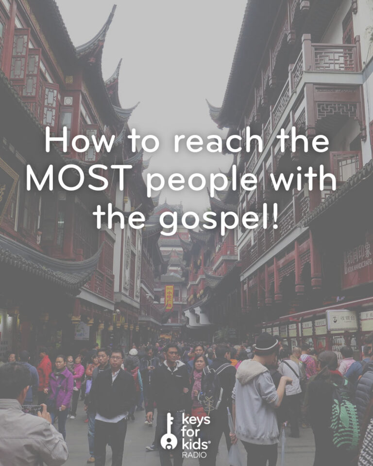 YOU can share the gospel with 1.3 BILLION people!