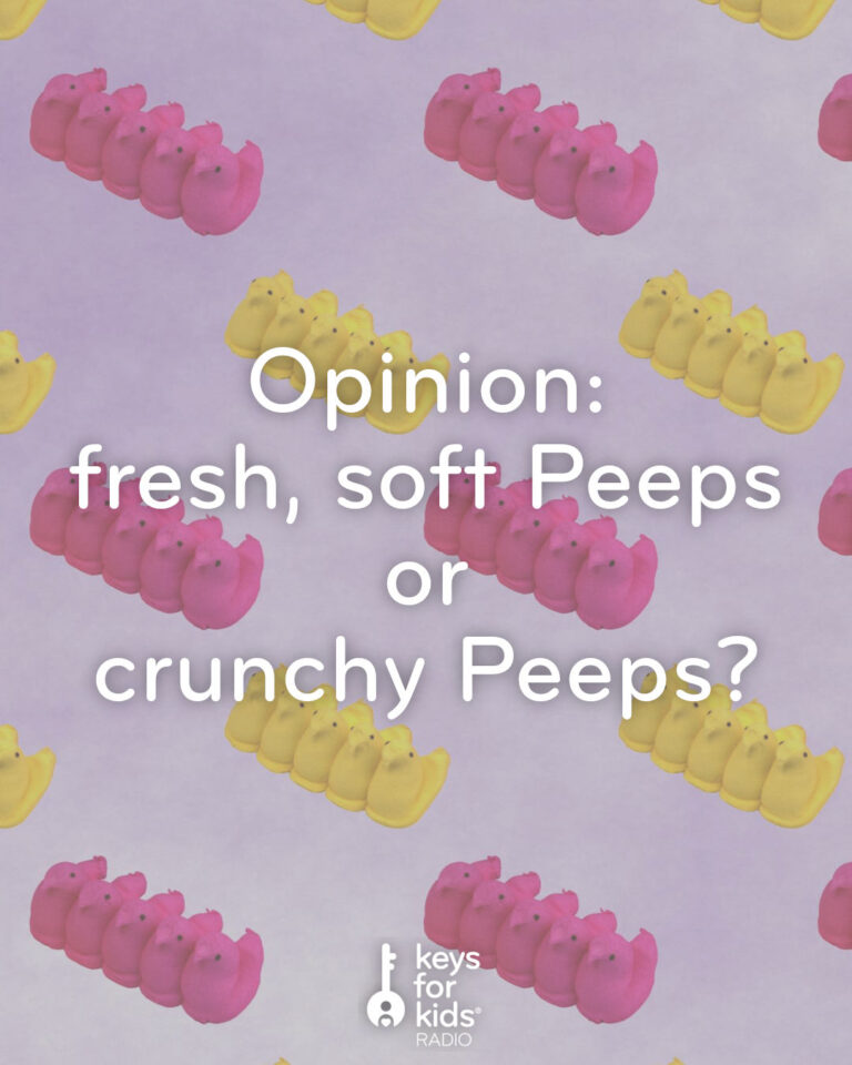 Fresh Soft Peeps Versus Crunchy Peeps!