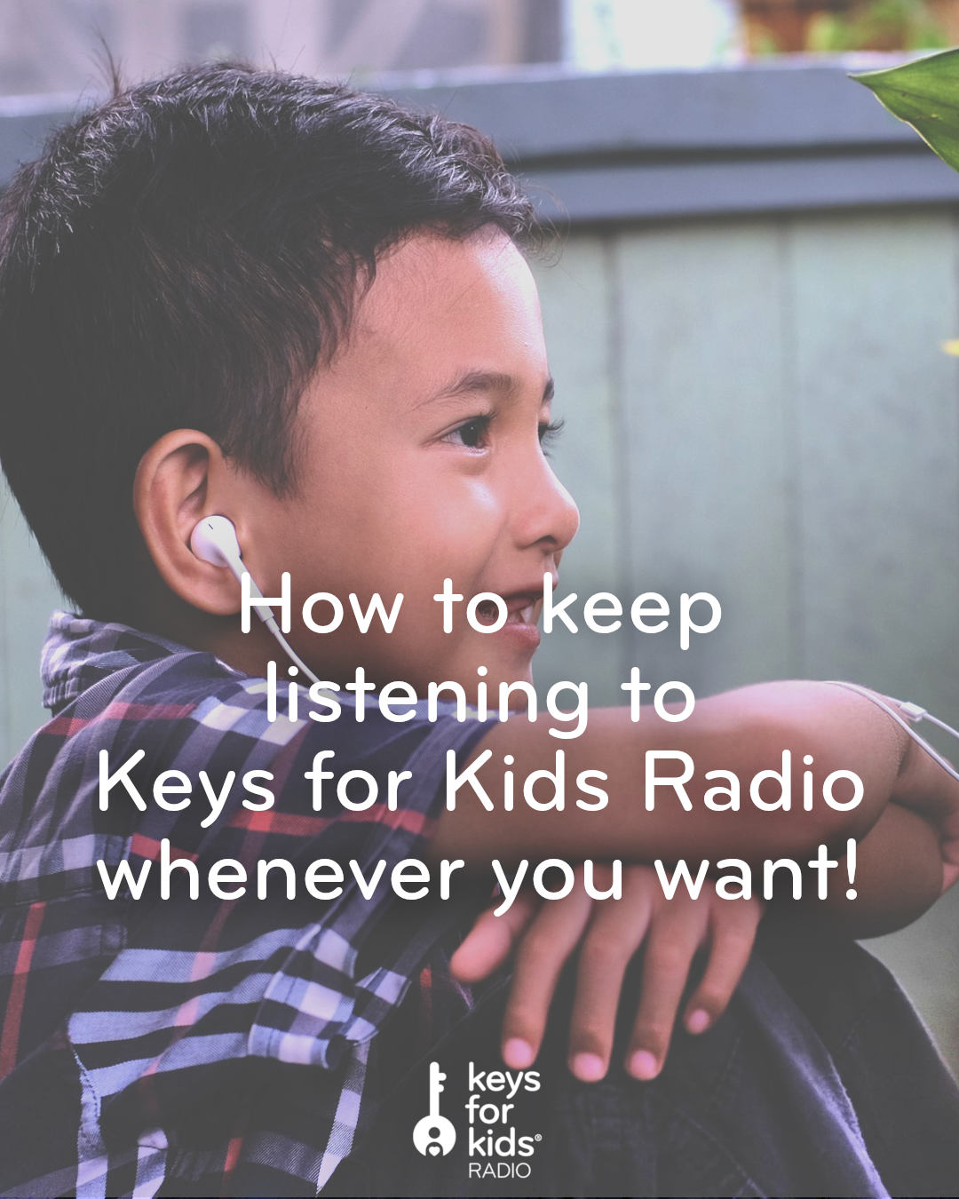 Doing THIS keeps Keys for Kids Radio on the air!