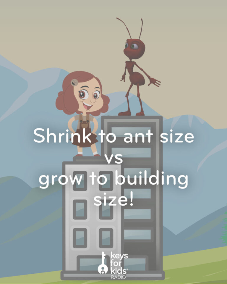 Would Rather: Ant-size vs. Building-size!