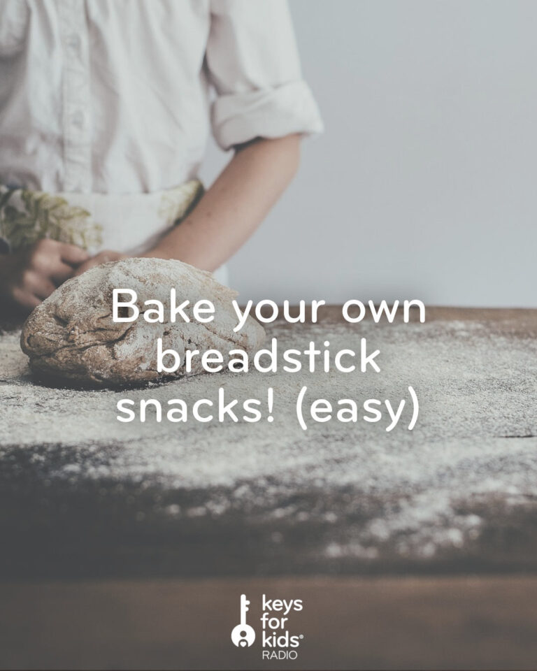 Easy Snacks YOU Can Make (Honey and Garlic Breadsticks for Kids)
