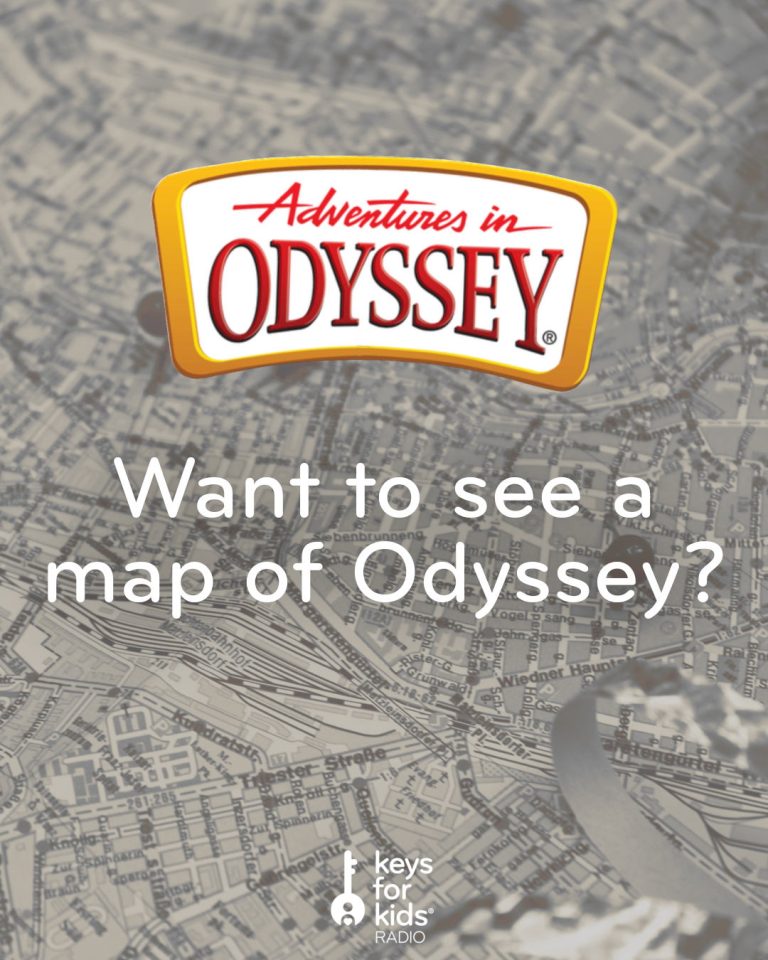 See the town of Odyssey from the air!