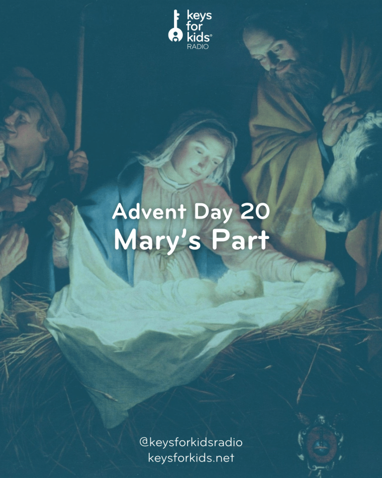 Advent Day 20: Mary’s Part