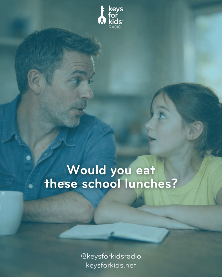 Parents SURPRISED by kids’ school lunches!